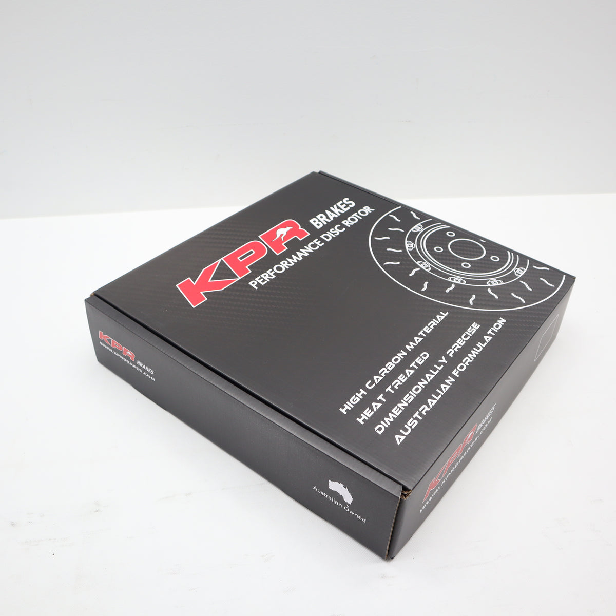 2 X KPR BRAKES HT4000 4S SLOT DISC BRAKE ROTOR REAR FITS RAM TRUCKS RAM1500 KP43247S (DBA43247S)DT