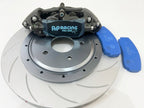 AP Racing 4POT CP9450 PRO 5000R Calipers + KPR HT5S SLOTTED 355MM ROTOR TRACK SPEC BBK -BIG BRAKE Kit FOR HOLDEN COMMODORE VE VF / FORD FALCON BA BF FG