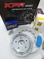 AP Racing 4POT CP9450 PRO 5000R Calipers + KPR HT5S SLOTTED 355MM ROTOR TRACK SPEC BBK -BIG BRAKE Kit FOR HOLDEN COMMODORE VE VF / FORD FALCON BA BF FG