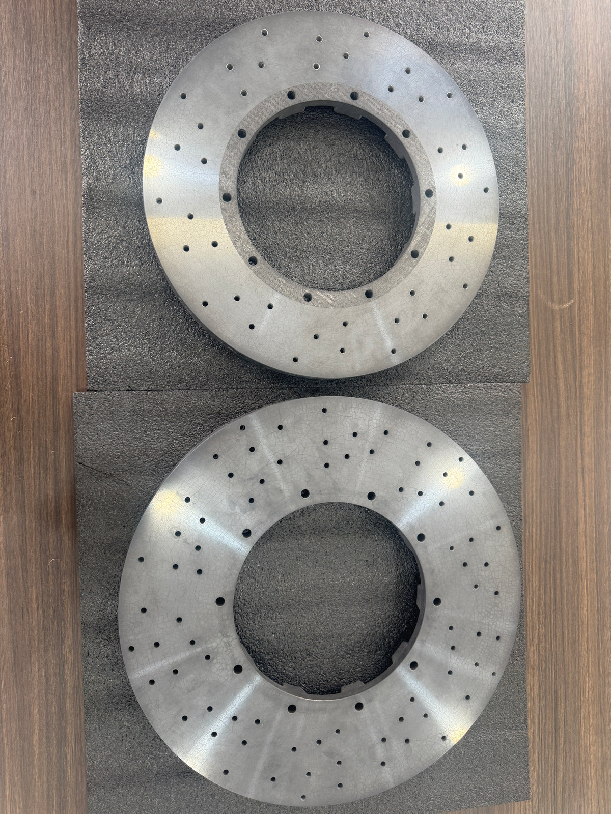 2X KPR PRO  Carbon Ceramic rotors (CCB) 355MM FOR BREMBO AP BENZ BMW AUDI VW TESLA