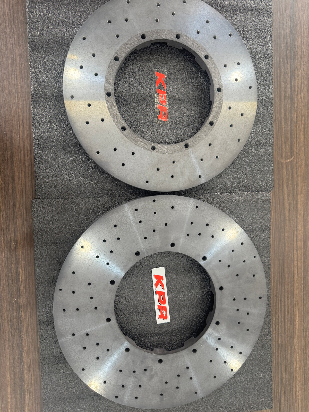 2X KPR PRO  Carbon Ceramic rotors (CCB) 355MM FOR BREMBO AP BENZ BMW AUDI VW TESLA
