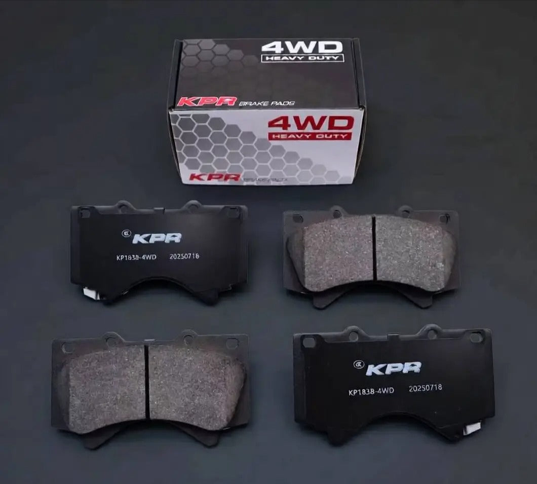 BRAKE UPGRADE KIT FOR LANDCRUISER LC76 REAR (REAR E-Brake Set up + HT4S Rotors + HD 4WD Pads + Braided brake hose Kit)