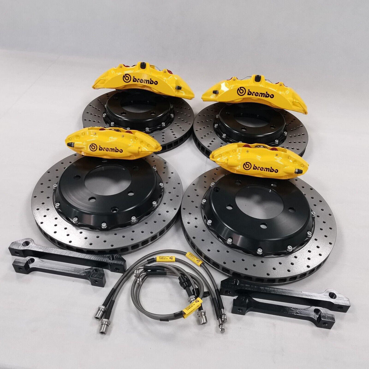 KPR Brakes - 4x4 4WD Brake Upgrades (Disc Rotors / Brake Pads / Brake Hose / Brake Booster ) FOR TOYOTA LANDCRUISER PRADO 150 J150 LC150