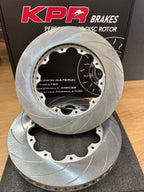 2x KPR HT5S FLAT DISC ROTOR 355 X 32MM slot REPLACEMENT BREMBO BRAKE CALIPERS -BIG BRAKE KIT