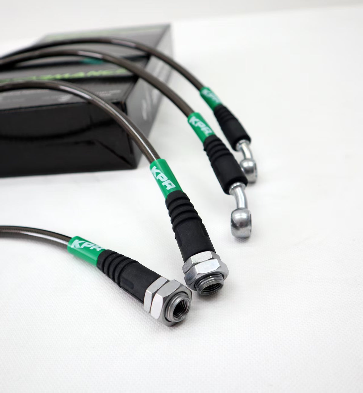 KPR Brake Hose Upgrade Kit (Stainless steel braided) (FOR SUZUKI Jimny 2018-Current XL 5-Door, GLX & Lite 3-Door)
