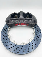 SET Genuine BREMBO 6Pot Calipers GTS6 + HT5S 380MM Drilled Rotor Brake upgrade kit