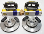 AP Racing 6 POT CP5060 PRO 5000+ TRACK SPEC Front BIG Brake Kit + 355MM/362MM/378MM Slotted Rotors BIG BRAKE KIT (CUSTOMISED) FOR HOLDEN / FORD / TOYOTA / SUBARU / BMW / AUDI / VW + MORE