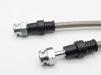 KPR FULL STAINLESS BRAKE HOSE KIT FOR AP RACING / BREMBO Calipers 550CV X2 (550MM ) Convex Bubble Flare / DIN