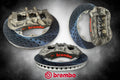 2X Genuine italy Brembo PISTA FF6 -6pot PRO CALIPER + KPR HT5S Drilled Rotors 380MM