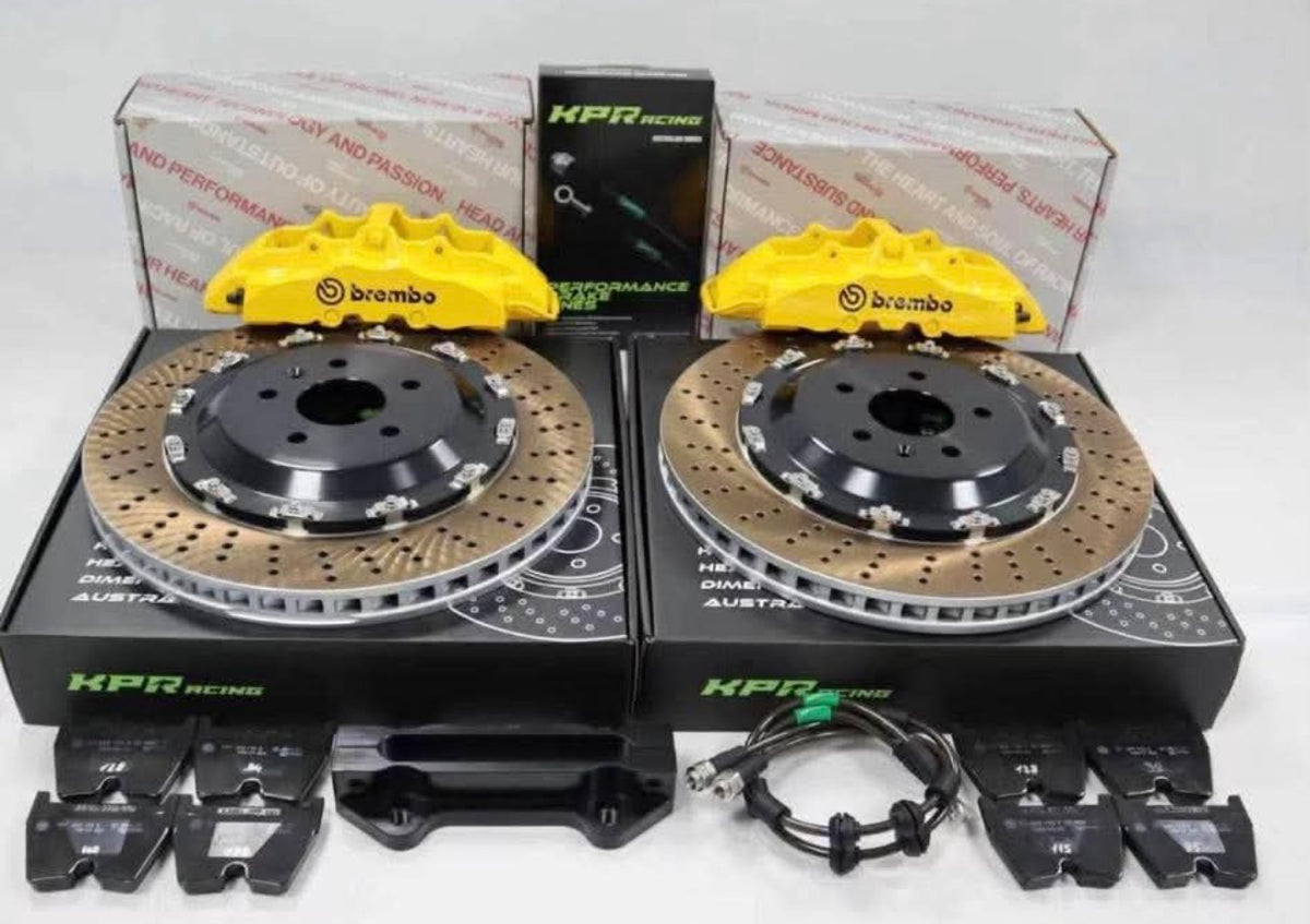 Brembo BIG 6Pot Calipers GTSV6 Front + 380mm Drilled Rotors Front Big brake Kit