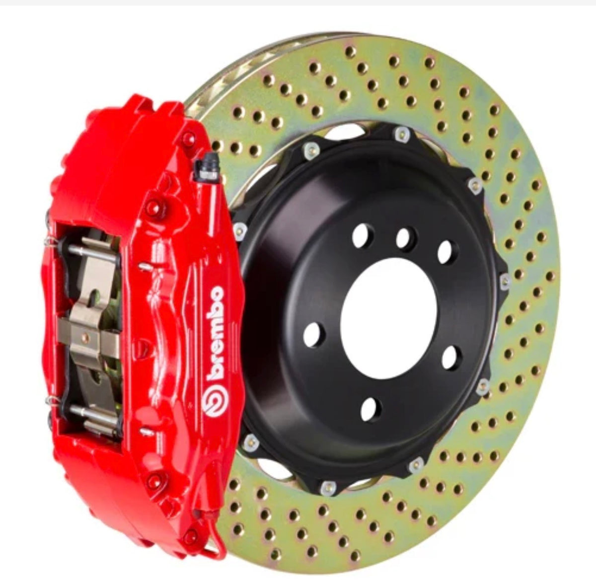 BREMBO F50 4POT Caliper + 343MM Rotor Big Brake Kit Suits 17inch + wheels -Customised Brake kit