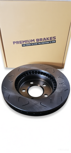 PREMIUM BRAKE SLOT ROTORS + OE PREMIUM PADS TO SUIT MITSUBISHI TRITON /Challenger 2007-2015 294MM (REF: DBA2208S /DB1774)