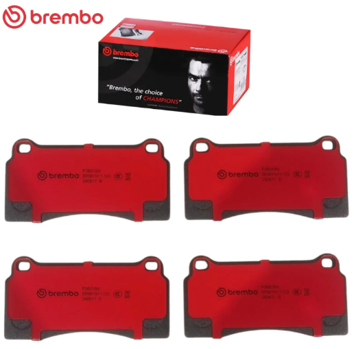Brembo Ceramic Brake Pads – 4 Pot Brake Caliper Rear – FITS FORD FPV FG FGx Falcon F6 GS GTP