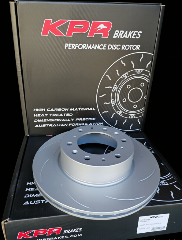 2x KPR BRAKES 4WD HD DISC BRAKE ROTORS 323mm REAR FOR GWM TANK500 (Tank 500)