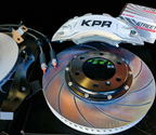 KPR BRAKES RED SP6 PRO CALIPERS 6POT + 350mm ROTORS FRONT BIG BRAKE KIT + REAR HT4S Slotted Rotor 323mm with KPR HD PADS FOR GWM TANK500 (Tank 500)