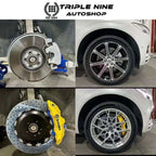 Genuine Brembo GT4 CALIPER + KPR HT5S DRILLED 355MM ROTOR -BIG BRAKE KIT FOR REAR - MUSTANG GT S550 (2015-2023)