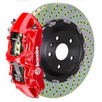 BREMBO RED 8POT G8 (GT8) PERFORMANCE CALIPERS + 380MM DRILLED FRONT UPGRADE BIG BRAKE FULL KIT FITS HONDA Odyssey 2014-2022
