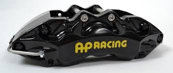2X AP Racing CP7040 STREET PERFORMANCE CALIPERS 6 POTS FOR BIG BRAKE KIT (black)