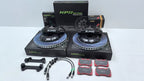 KPR Front + Rrear Big Brake Kit -SP6/SP4 PRO CALIPERS 6/4POT + HT5S KPR HD ROTORS 380mm/355mm/330mm BIG BRAKE KIT Customised Kit