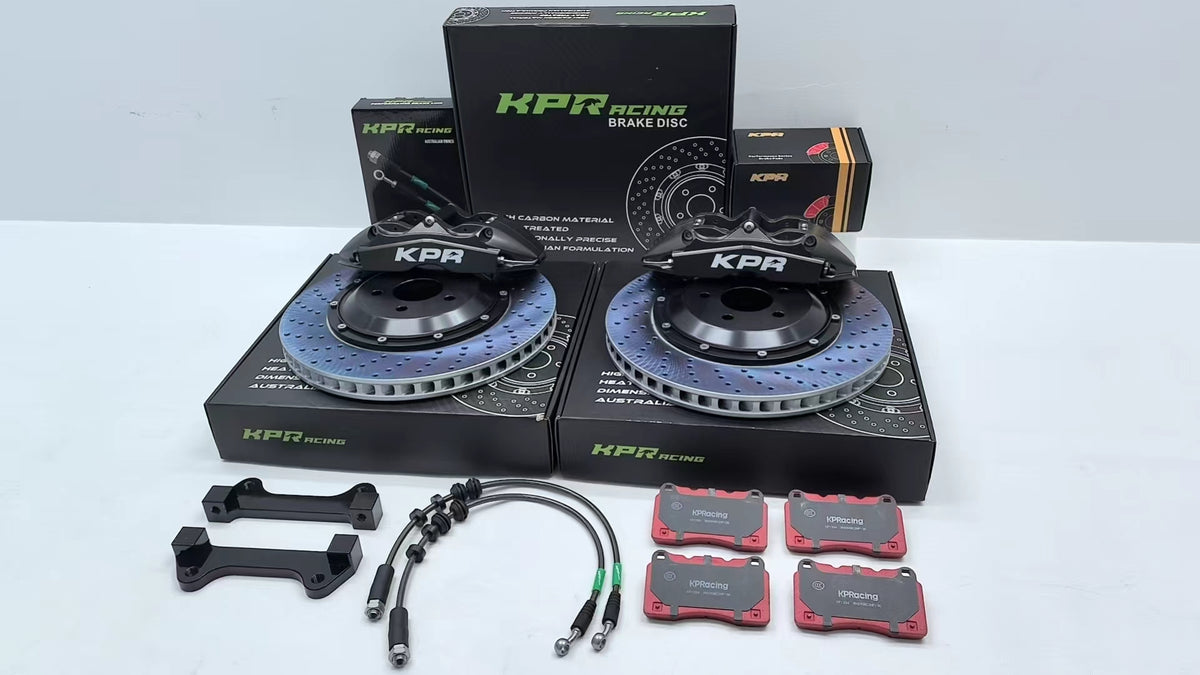 KPR Front + Rrear Big Brake Kit -SP6/SP4 PRO CALIPERS 6/4POT + HT5S KPR HD ROTORS 380mm/355mm/330mm BIG BRAKE KIT Customised Kit