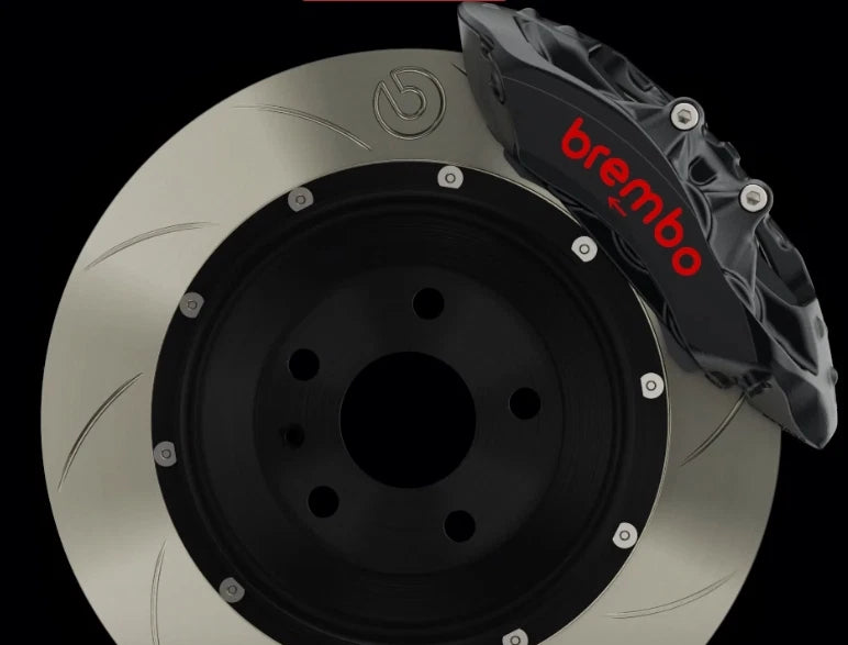 2X Genuine italy Brembo PISTA FF6 -6pot PRO CALIPER + KPR HT5S Drilled Rotors 380MM