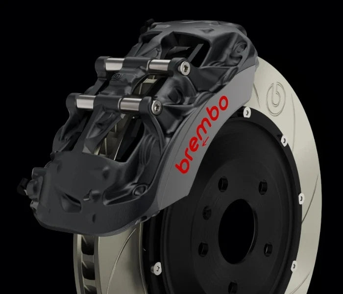 2X Genuine italy Brembo PISTA FF6 -6pot PRO CALIPER + KPR HT5S Drilled Rotors 380MM