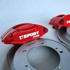 NEW TTSPORT 4pot CALIPER + 290mm FRONT BRAKE ROTOR UPGRADE BOLT-ON KIT FOR SUZUKI JIMNY