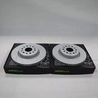 Front + Rear KPR BRAKE UPGRADE (SLOTTED ROTORS + HD 4WD PADS + FLUID + Braided hose kit) FIT LAND CRUISER 200 Series LC200 J200