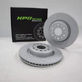 Front + Rear KPR BRAKE UPGRADE (SLOTTED ROTORS + HD 4WD PADS + FLUID + Braided hose kit) FIT LAND CRUISER 200 Series LC200 J200
