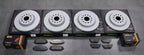 KPR BRAKES FRONT + REAR  FULL UPGRADE KIT HD 4x4 4WD ROTORS + BRAKE PADS FITS RAM1500 6.2L / 5.4L V8 DT DS