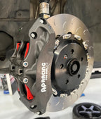 PAIR OF KPR HT5S Brake Rotors J SLOTTED Two-piece Replacement Ring 330 X28MM FOR AP
