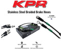 KPR FULL STAINLESS BRAKE HOSE KIT -BRAIDED LINE FRONT FITS BMW X3 X4 X5 X6 X7
