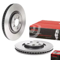 2x Front Brembo Disc Brake Rotors for Toyota Dyna 100 150 Single Tyres OD 258mm