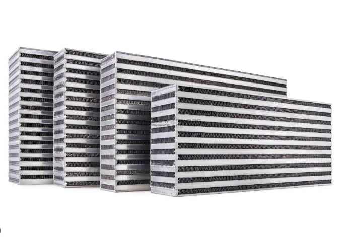 1X POWER SPIRIT PREMIUM PERFORMANCE UNIVERSAL INTERCOOLER ALUMINIUM CORE 600X300X100 mm 800HP CORE