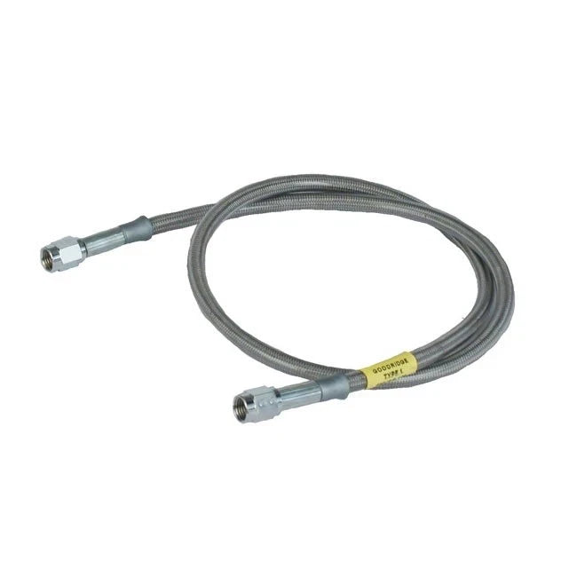 1X GOODRIDGE PERFORMANCE BRAKE HOSE - BRAIDED LINE ZZLT-800CC (80CM)