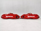 AP RACING F40 CALIPERS + 330MM slotted ROTOR FULL BIG BRAKE KIT FOR 16inch 17inch wheels