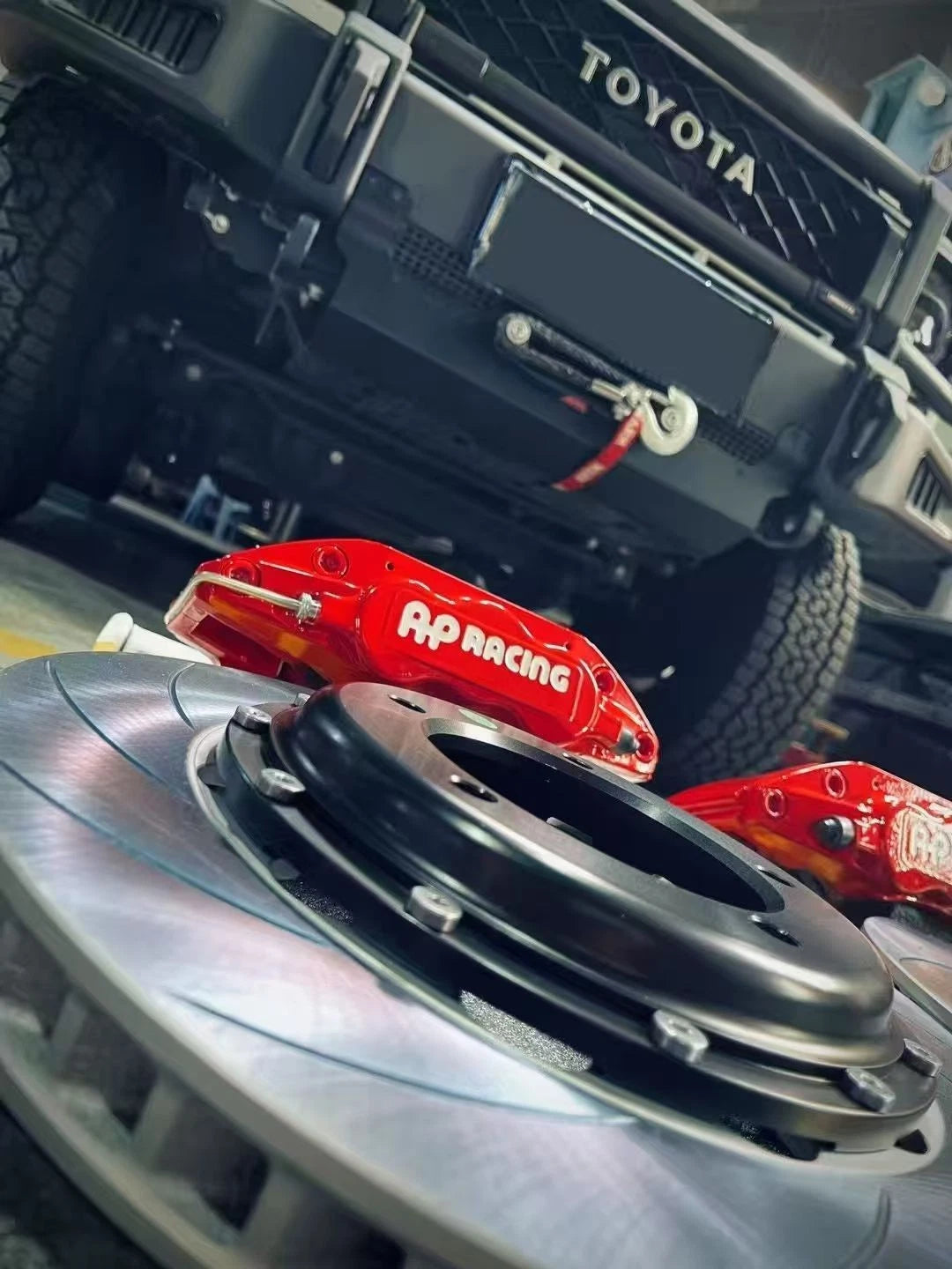 REAR- AP Racing CP9202 CALIPERS + PERFORMANCE SLOTTED 330MM ROTORS Big brake Upgrade kit  FOR TOYOTA 86 / SUBARU BRZ