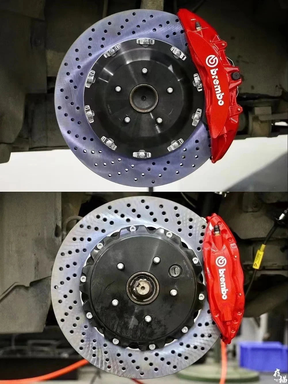 BREMBO BLACK F40 4POT CALIPERS For Front or Rear