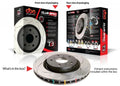 2X DBA T3 4000 Slotted Brake Rotor DBA4979S FIT BMW 3 Series E46 1991-2006 E46 / BMW Z3/Z4