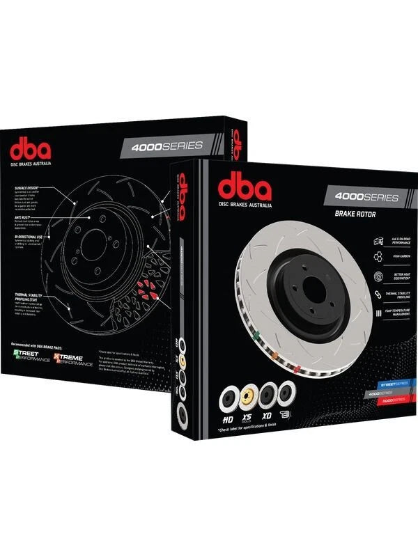 2X DBA4983S (4983SL/R) 4000 Performance Slotted Brake Rotor FITS BMW E46 E36 316 318 320 325 328  1991-2004