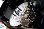AP RACING PRO 5000R CP9668 (Nickel Plate) CALIPER + 378MM/362MM J-HOOK SLOTTED ROTORS FULL BIG BRAKE KIT