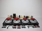 REAR- AP Racing 4pot CP9202 CALIPERS + PERFORMANCE SLOTTED ROTORS Big brake Upgrade kit SUIT 2014-2022 Odyssey HONDA