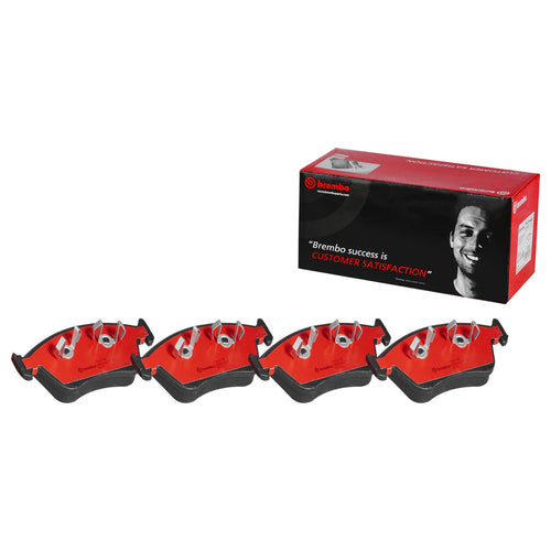 1 Set Front+Rear Brembo NAO Disc Brake Pads for Mercedes Benz AMG GT X290 19-21