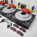 REAR- AP Racing 4pot CP9202 CALIPERS + PERFORMANCE SLOTTED ROTORS Big brake Upgrade kit SUIT 2014-2022 Odyssey HONDA
