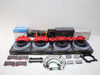 BREMBO 6POT GTSV-6 Caliper + HT5S SLOTTED Rotor FRONT BIG Brake Kit (Customised Brakes)