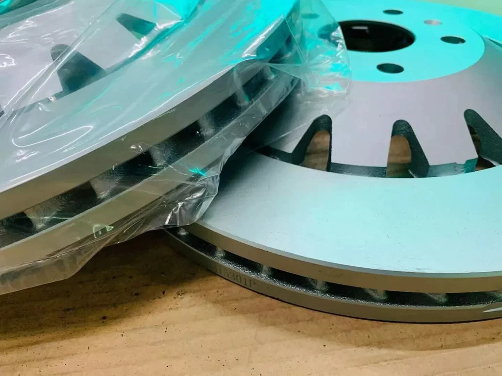 LIMITED OFFER - KPR BRAKES PAIR - Front Disc Brake Rotors for Audi S3 Limousine A3 Sportback Left Front Rotor (Driver Side): 5Q0615301F Right Front Rotor (Passenger Side): 5Q0615301G