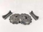 AP Racing CP8520 6 POT CALIPER + ROTOR FULL BRAKE KIT Fit AUDI Q3 Q5 Q7 A4 A6 / VW