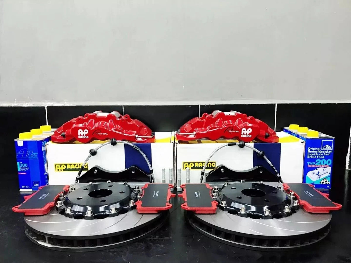 AP Racing Radi-Cal CP8520/CP8540 CALIPERs + 380/355mm ROTOR FULL BRAKE Front + Rear For Nissan GTT R34 Skyline