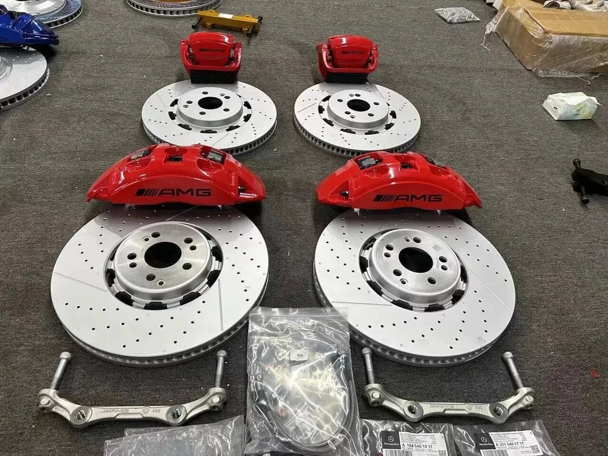 BREMBO/AMG Caliper + ROTOR + Pads Full Brake Kit For AMG G55/G63 /GLE /GLS (167)