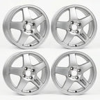 IMPUL WRC RACE WHEELS  SET OF 4 （15“ X 6.5"） (ET50) 4H X 100 PCD Made in JAPAN BEST JDM RIMS- MAG WHEELS
